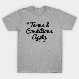 Lawyer Terms And Conditions T-Shirt